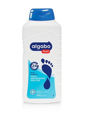 TALCO ALGABO FOOT X 200 G CELESTE TALQUERA