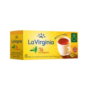 TE LA VIRGINIA X 25 SAQUITOS