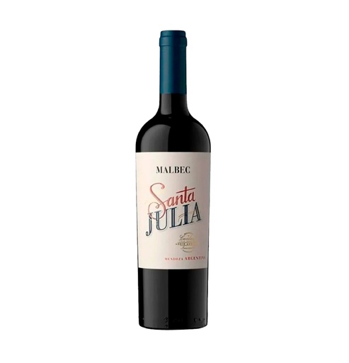 VINO SANTA JULIA MALBEC X 750 ML