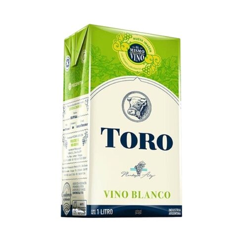 VINO TORO TETRA BLANCO X 1 LT