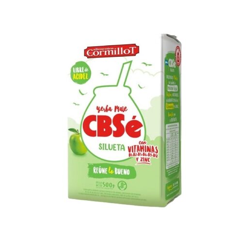 YERBA CBSE SILUETA CORMILLOT X 500 GR