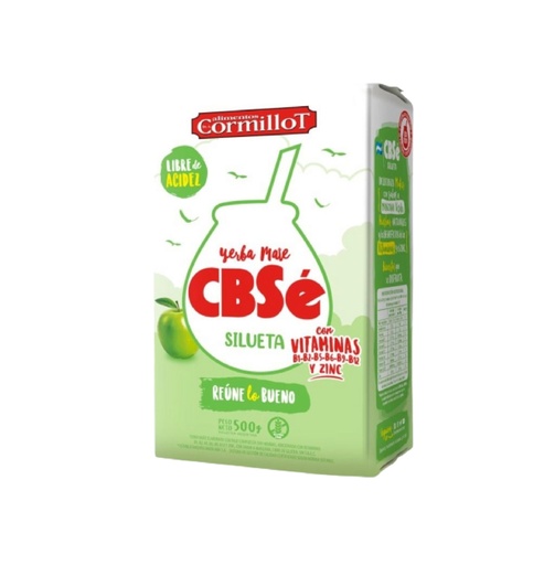YERBA CBSE SILUETA CORMILLOT X 500 GR