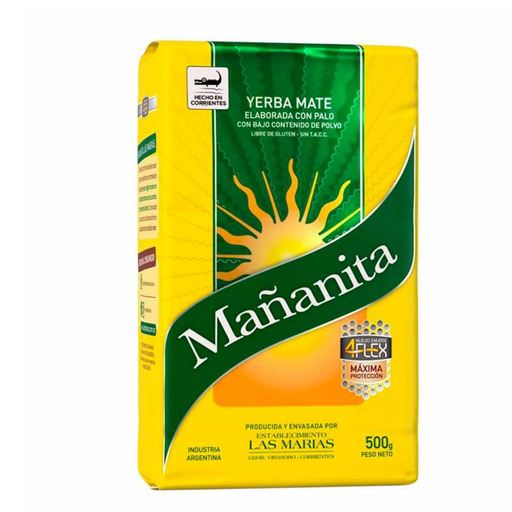 YERBA MAÑANITA C/PALO X500 GR