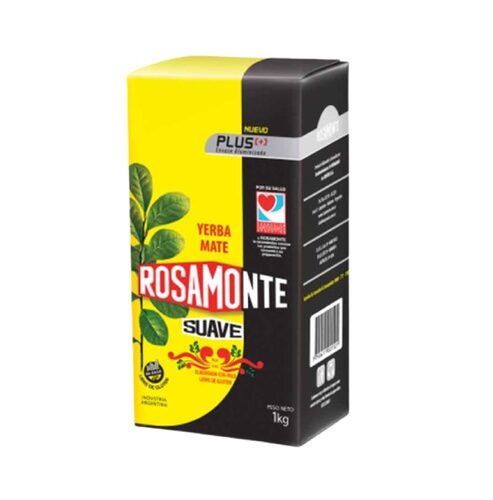 YERBA ROSAMONTE X 1 KG SUAVE PLUS