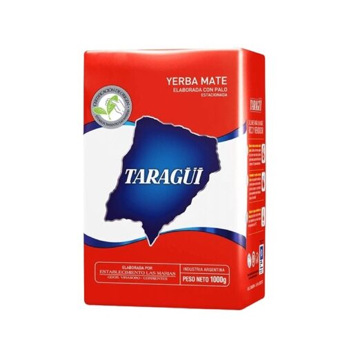 YERBA TARAGUI ROJA X 1 KG C/PALO