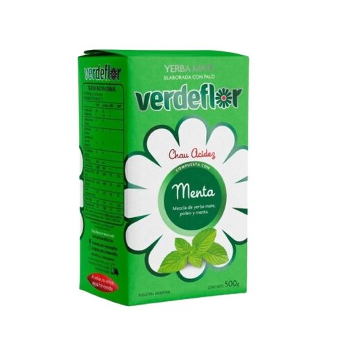 YERBA VERDEFLOR X 500 GR MENTA