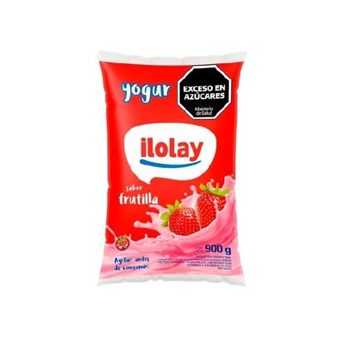 YOGUR SACHET ILOLAY FRUTILLA X 900 G