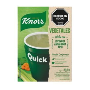 SOPA KNORR QUICK X 5 SOB. VEGETALES
