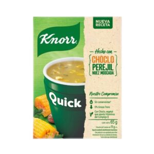SOPA KNORR QUICK X 5 SOB. CHOCLO