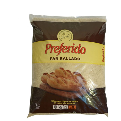 PAN RALLADO PREFERIDO X 5 KG
