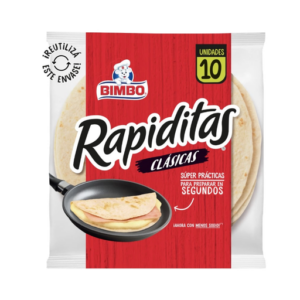 RAPIDITAS BIMBO CLASICAS X 10 UNI