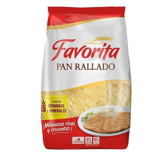 PAN RALLADO FAVORITA X 900 GR