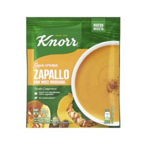 SOPA KNORR CREMA X 70 G ZAPALLO C/NUEZ MOSCADA