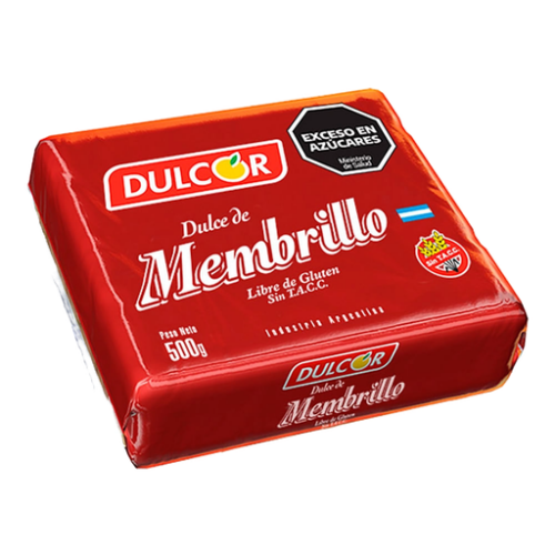 DULCE MEMBRILLO DULCOR SACHET 500G