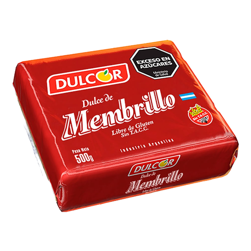 DULCE MEMBRILLO DULCOR SACHET 500G