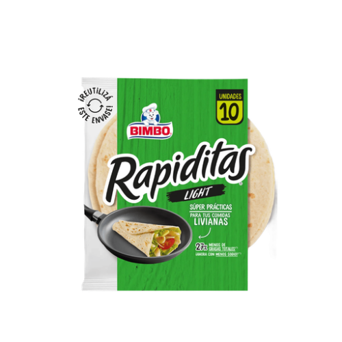 RAPIDITAS LIGHT BIMBO X 275 GR