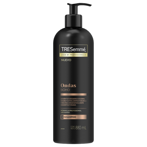SH TRESEMME X 880 ML ONDAS BOHO
