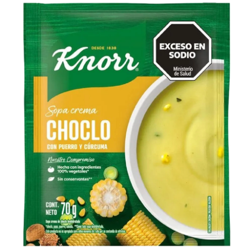 SOPA KNORR CREMA X 70 G CHOCLO C/PUERRO