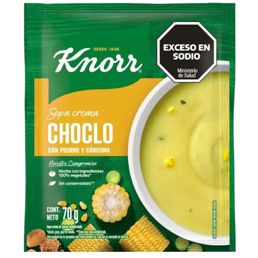 SOPA KNORR CREMA X 70 G CHOCLO C/PUERRO
