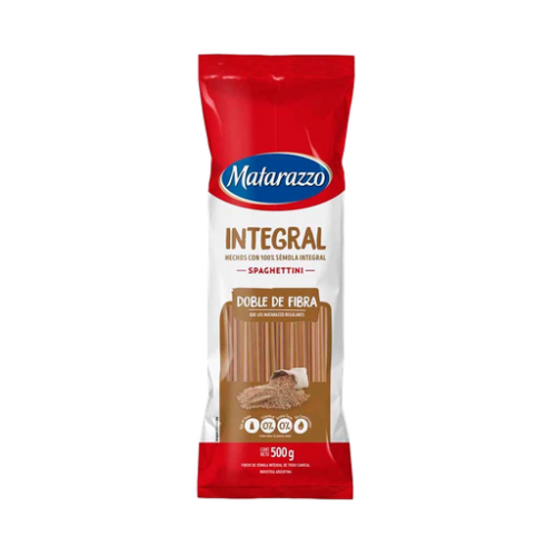FIDEOS MATARAZZO X 500 GR INTEGRAL SPAGHETTINI