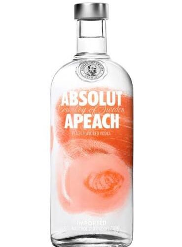 VODKA ABSOLUT APEACH