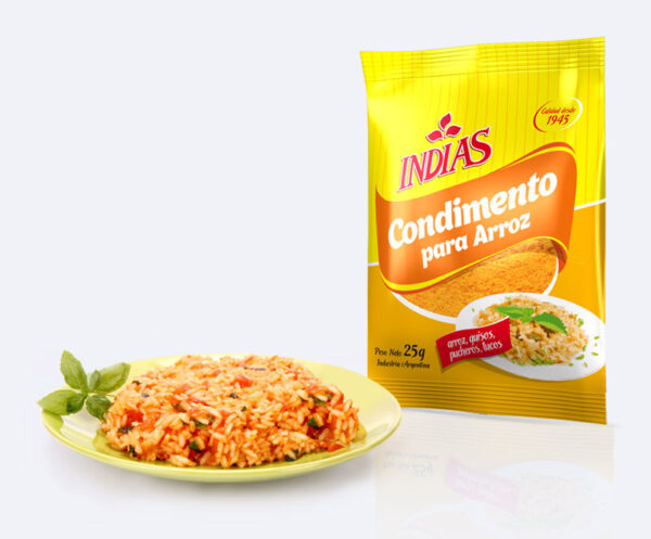 CONDIMENTO PARA ARROZ x 25 g.