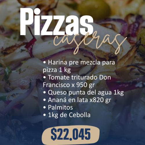 COMBO  VIGILIA - PIZZAS CASERAS