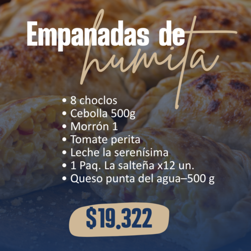 COMBO VIGILIA- EMPANADAS DE HUMITA