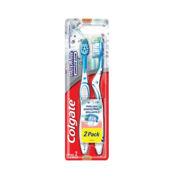 CEPILLO COLGATE X 2 U. SUAVE MAX WHITE COMPLETE CEPILLO COLGATE X 2 U. SUAVE MAX WHITE COMPLETE