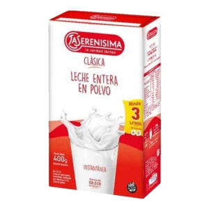 LECHE EN POLVO SERENÍSIMA X 400 G CLASICA
