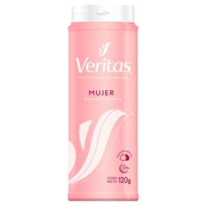 TALCO DESODORANTE VERITAS MUJER X 120 G SUAVIDAD